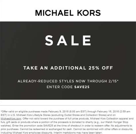 michael kors coupon code watches|Michael Kors coupon codes 2024.